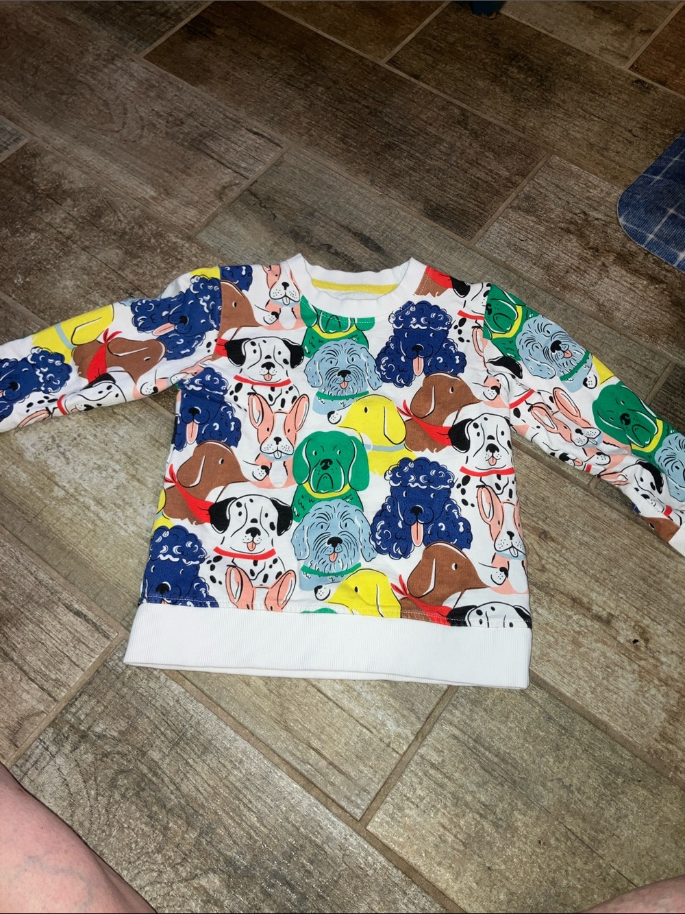 DOGS DOGS DOGS TODDLER 100% COTTON SWEATSHIRT